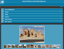 Tablet Screenshot of ancienthistoryarchaeology.com